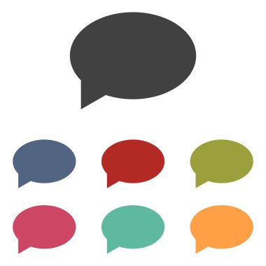 konuşma balonu Icons set