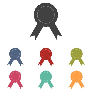 Vektör etiket Icons set