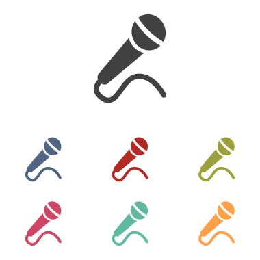 mikrofon Icons set