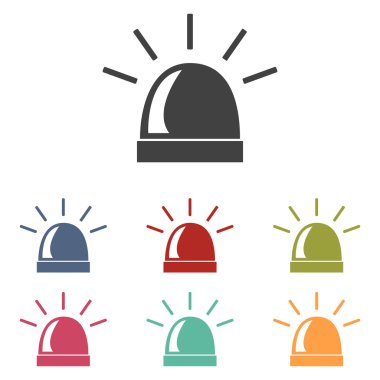 Polis Icons set tek