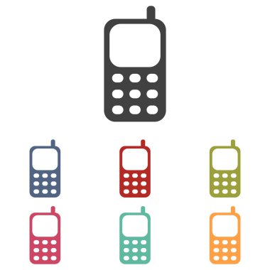 Cep telefonu Icons set