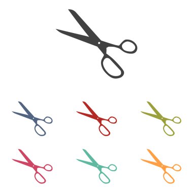 Vektör makas Icons set