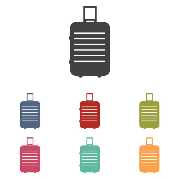 Ensemble d'icônes vectorielles bagages — Image vectorielle
