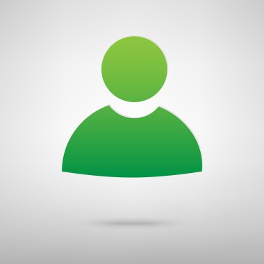Kullanıcı yeşil simge
