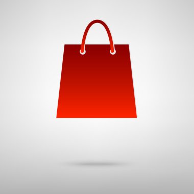 Gölge ile kırmızı simge