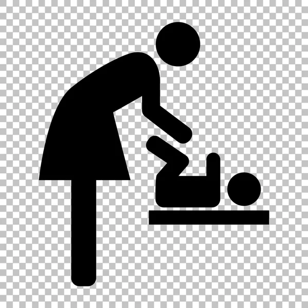 Saydam arka plan üzerinde izole siyah vektör simgesi