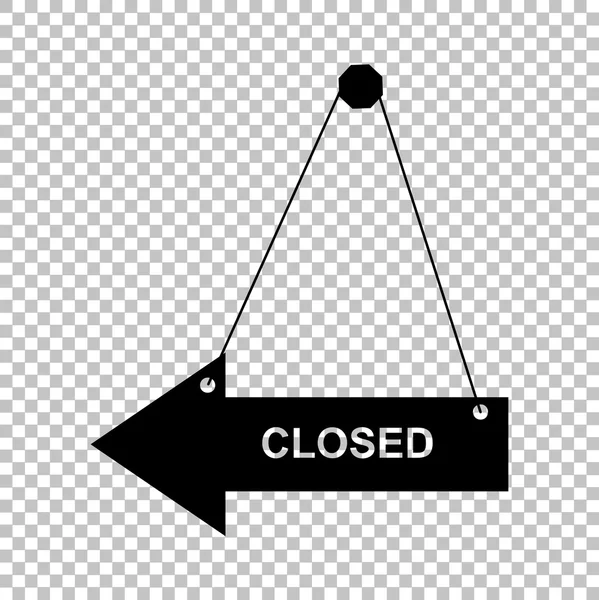 Zwarte vector pictogram geïsoleerd op transparante achtergrond — Stockvector