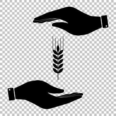 Saydam arka plan sembolü korumak