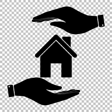 Saydam arka plan sembolü korumak