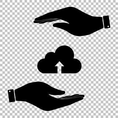 Saydam arka plan sembolü korumak