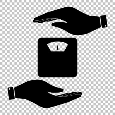 Saydam arka plan sembolü korumak