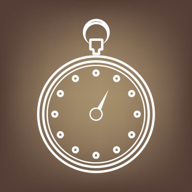 Kahverengi zemin üzerine satırı simgesi