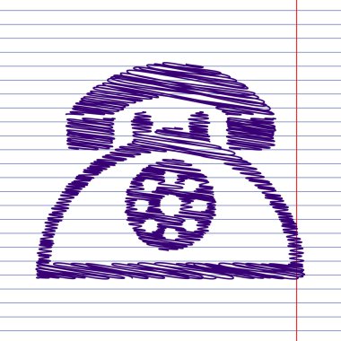 Kağıt üstünde scrible kutsal kişilerin resmi