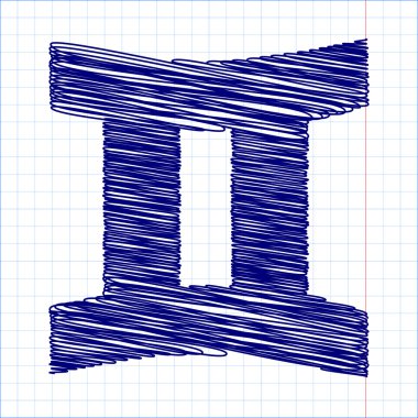 Simge kalem etkisi ile karalamak