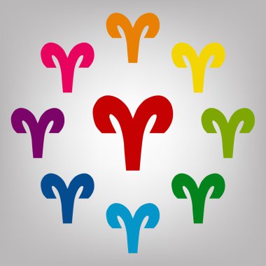 Simgeler renkler kümesi