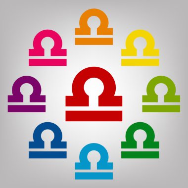 Simgeler renkler kümesi