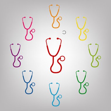 Simgeler renkler kümesi