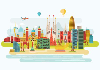 Barcelona detaylı panorama