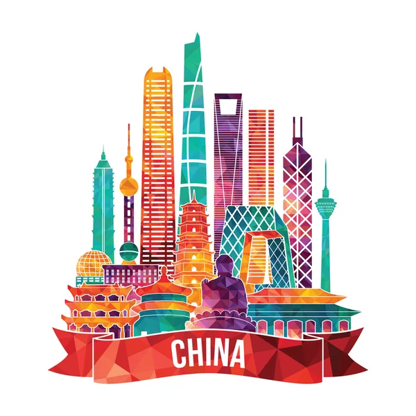 Çin seyahat simgesi