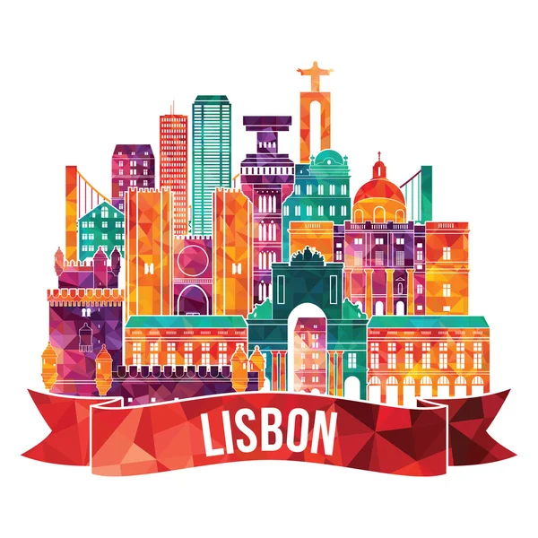 Icono de Lisboa — Vector de stock