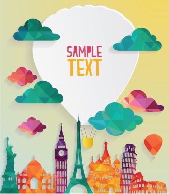 seyahat ve Turizm arka plan