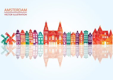 Amsterdam manzarası