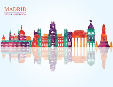 Madrid manzarası