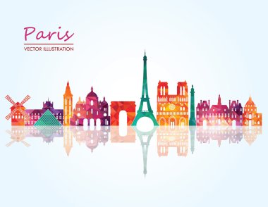 Paris manzarası