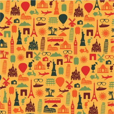 seyahat ve Turizm arka plan