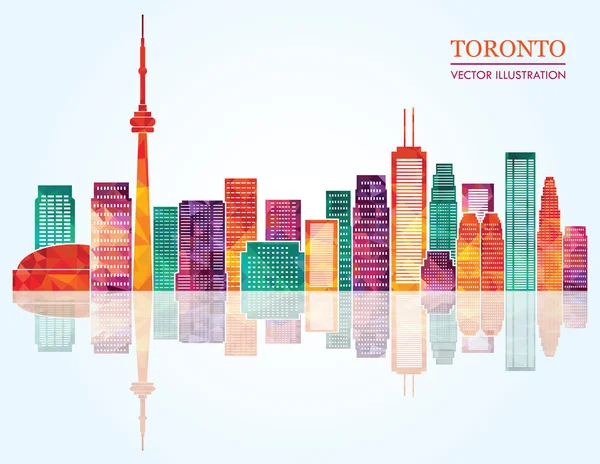 Toronto skyline — Stock Vector