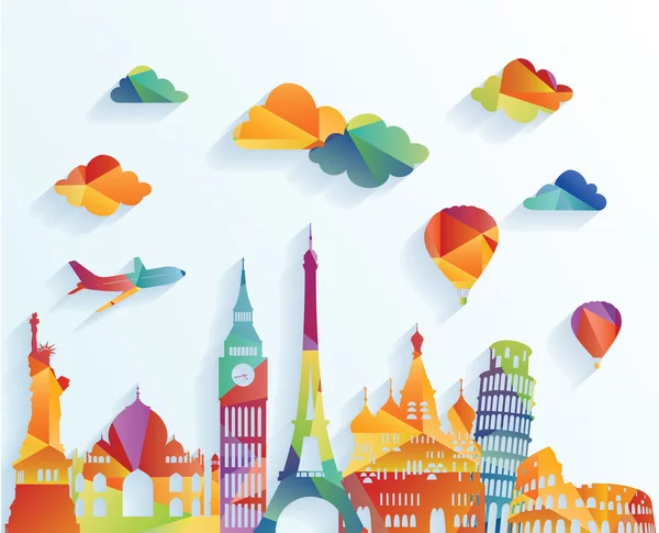 seyahat ve Turizm arka plan