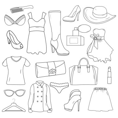 Moda öğeleri şekil