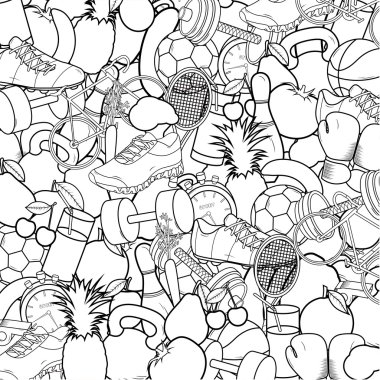 sağlıklı yaşam arka plan