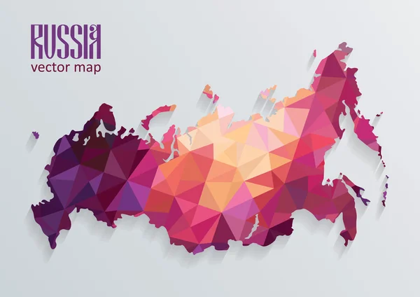 Rus harita illüstrasyon