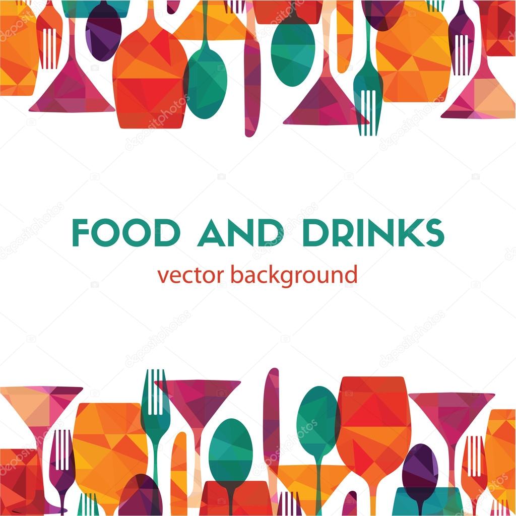 Food and drinks pattern