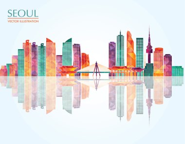 Seul turizm arka plan