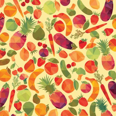 meyve ve sebze arka planı