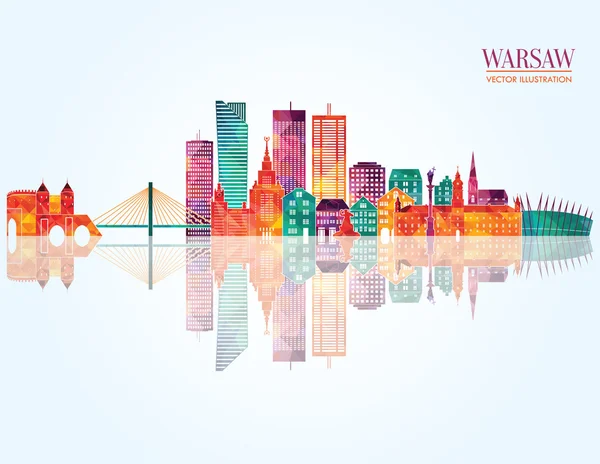 Varşova detaylı manzarası.