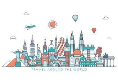 seyahat ve Turizm arka plan