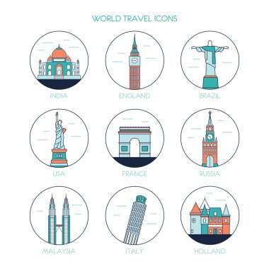Seyahat ve Turizm Simgeleri