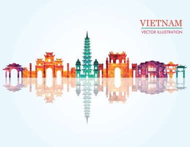 Vietnam detaylı manzarası