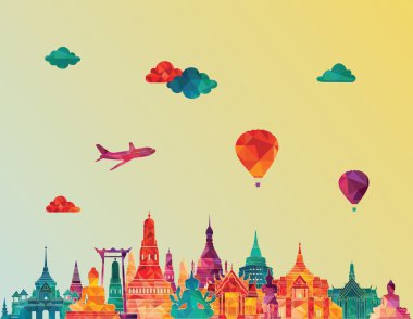 Tayland detaylı manzarası