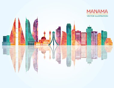 Manama detaylı manzarası