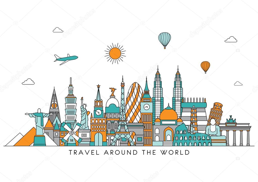 Travel and tourism background