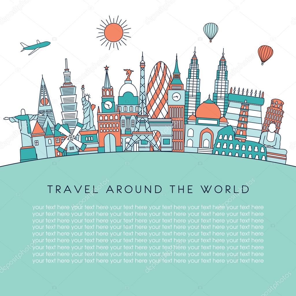 Travel and tourism background