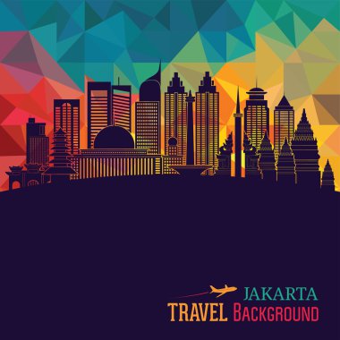 Jakarta detaylı manzarası