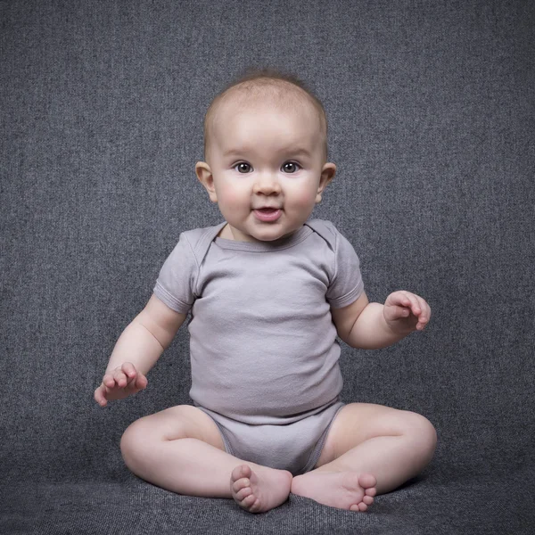 可爱的婴儿肖像 — 图库照片