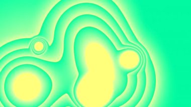 Değişen daireler ve düşüşlerle soyut çok renkli arkaplan.