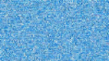 Işıldayan çok renkli karelerle donatılmış soyut arkaplan. Geometrik şekillerden gelen gürültü efektli animasyon.