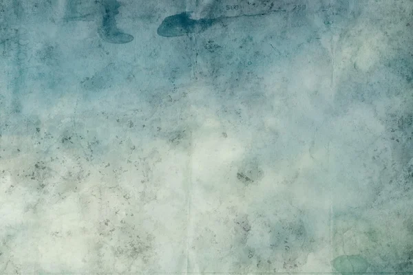 Blaue Aquarell Grunge Papier Textur — Stockfoto